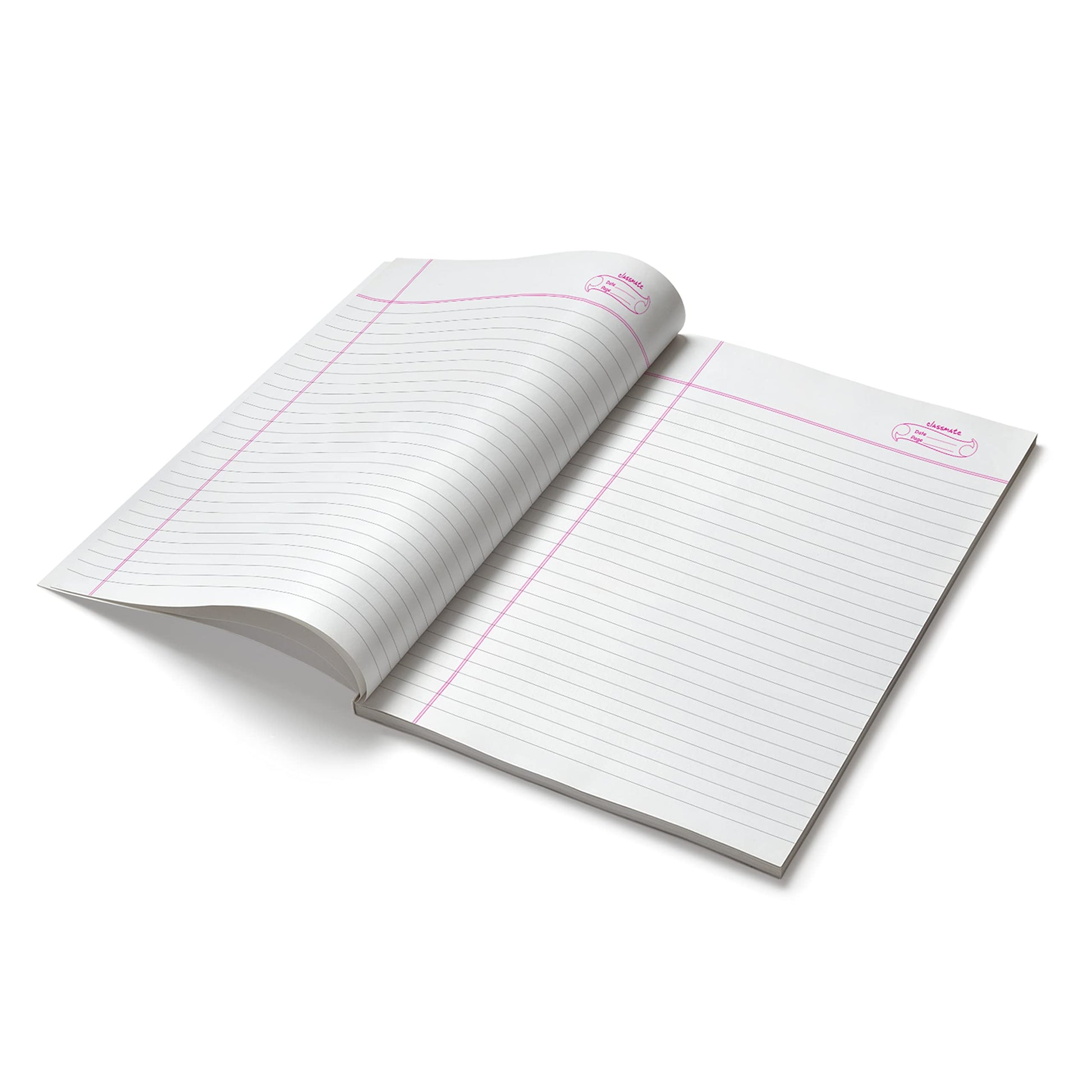 Classmate Notebook - Single Line, 72 Pages, 240 mm x 180 mm - Pack Of 8