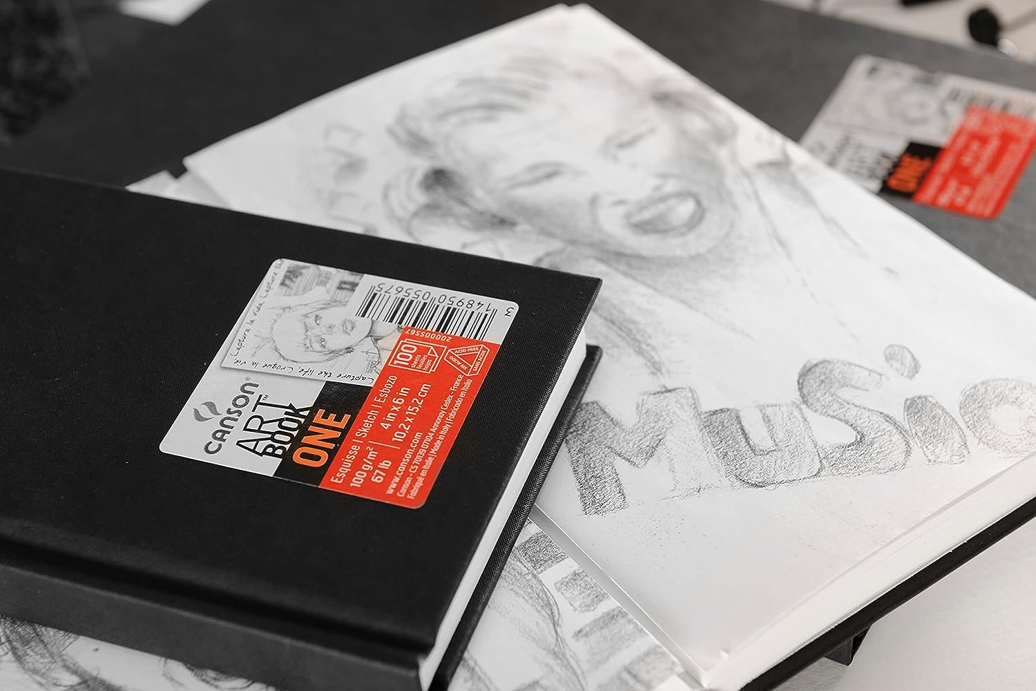 Canson One Hardbound Book, 11cm x 14cm