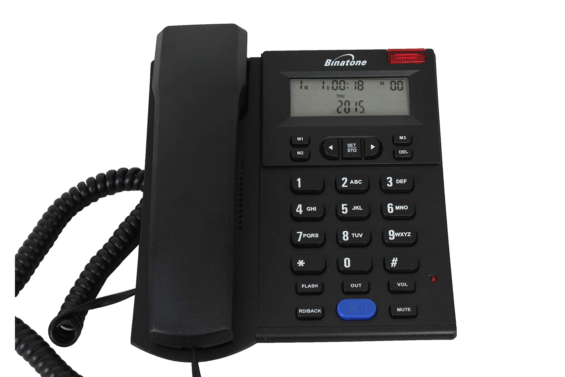 Binatone Concept 700 Corded Landline Phone (Black)