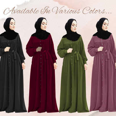 BURAQUE DESIGNER Abaya Burqa Dress's for Women Stitched Burkha | Casual Wear Abaya Burqa | (B03-Grey-Burkha)