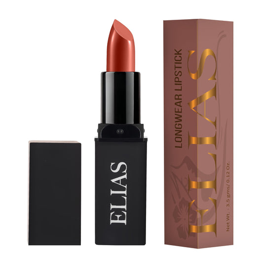 ELIAS Long Wear Long Lasting Enriched Keeps Lips Moisturised High Pigmentation Lipstick (Pinkoo)