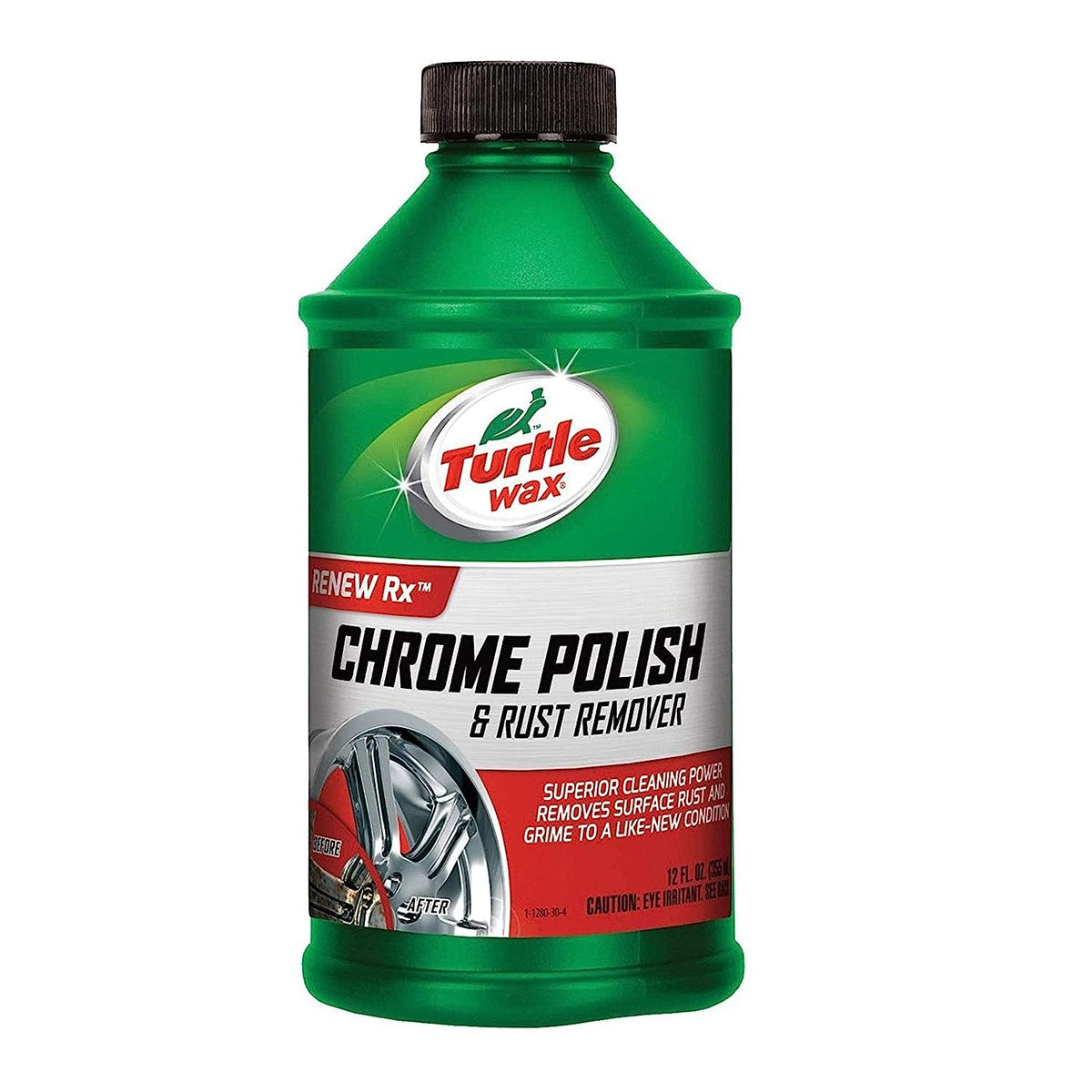 3x Turtle Wax Liquid Chrome Polish & Rust Remover, 12 Fl Oz/355ml - Pack of 3