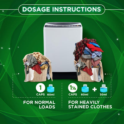 Ariel Top Load Liquid Detergent, 3 Ltr + 1 Ltr free, Removes Tough Stains, Specially designed for Top Load Washing Machine