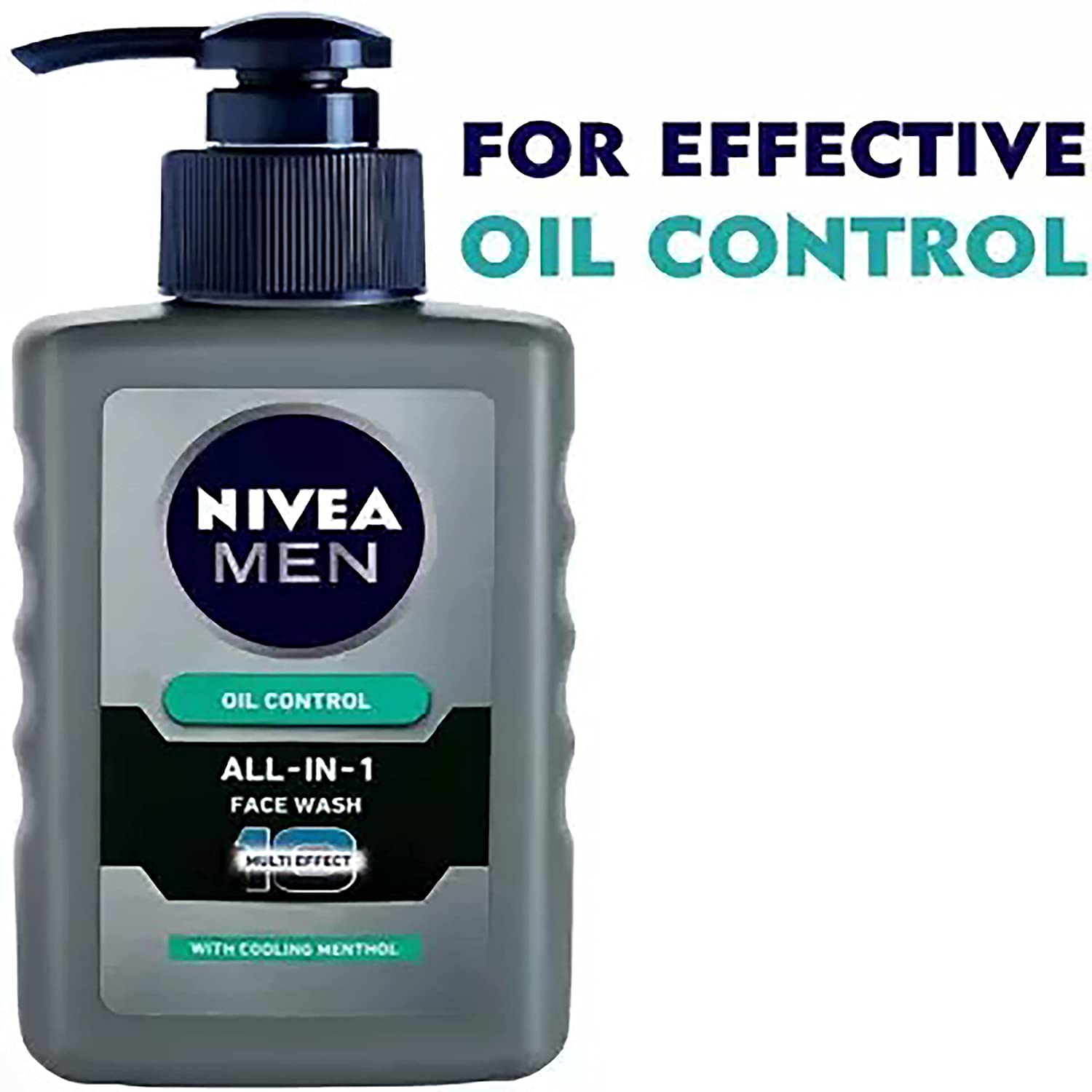 Nivea Men Oil Control Face Wash - For 12hr Oil Control With 10x Vitamin C Effect - 150 ml