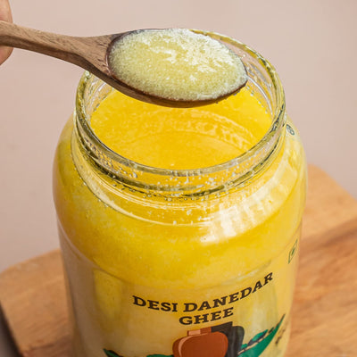 Country Delight Desi Danedar Ghee 900 ML | Cow Ghee 900 ML Pure (Pack of 1)