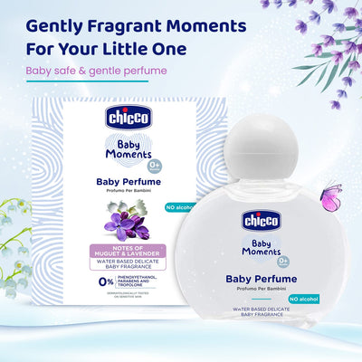 4x Chicco Baby Perfume - 100ML each - Pack of 4