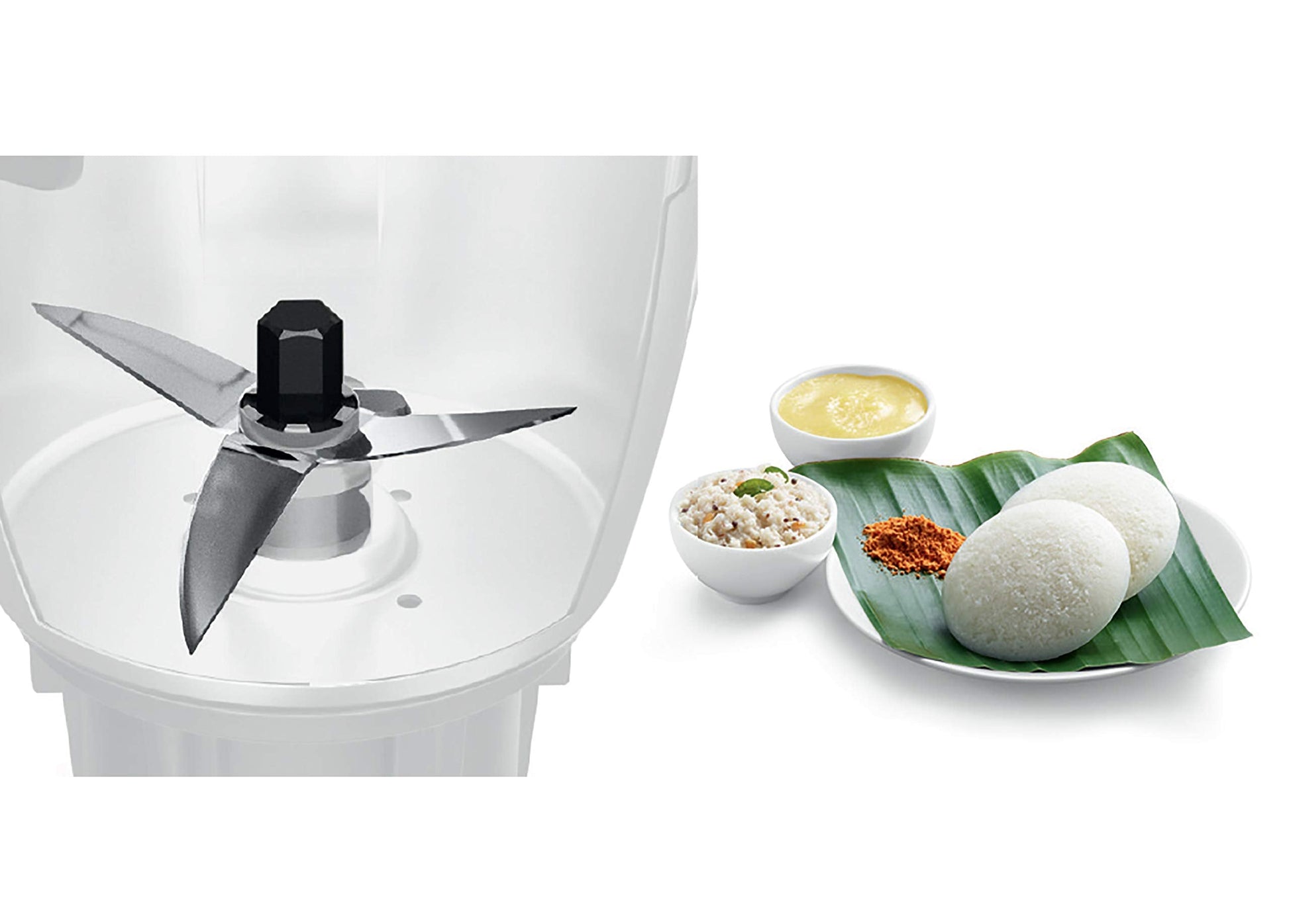 Bosch TrueMixx Pro Mixer Grinder MGM8842MIN, 1000W 4 Jars Black (Indian Plug)