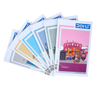 Doms My Beautiful Cities Series Notebook - Single Line