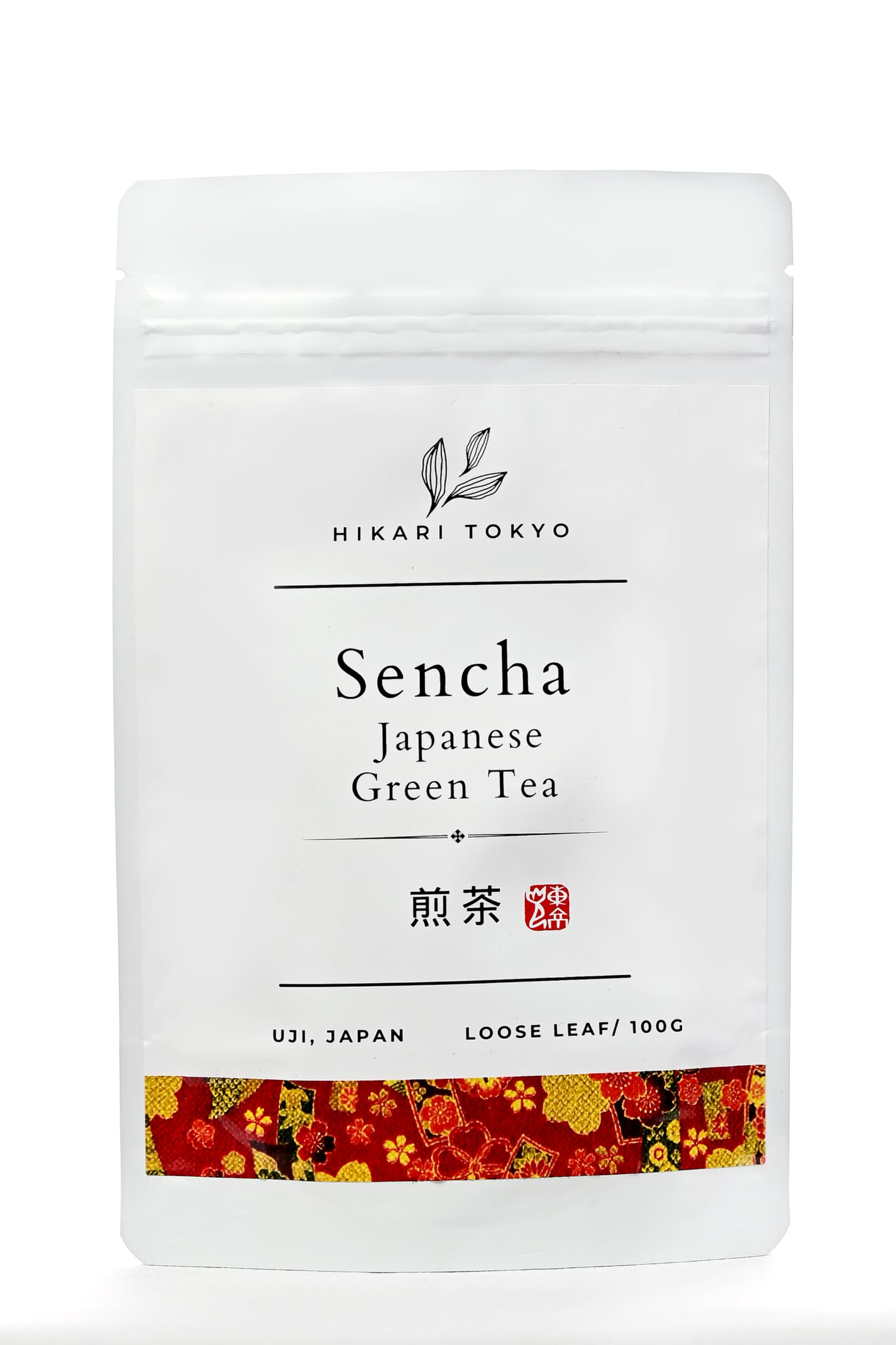 Hikari Tokyo Sencha Green Tea Loose Leaf | Premium Japanese Green Tea | Grown in Uji Kyoto |100% Pure and Authentic | Loose Leaf 100gm.