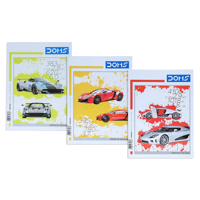 Doms Kings Of The Road Series Notebook - Medium Square 12Mm