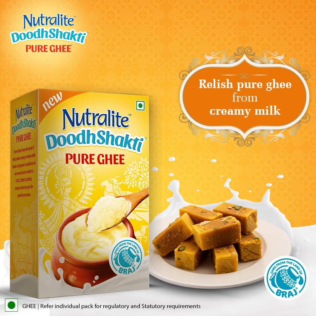 Nutralite DoodhShakti Pure Ghee | from Braj Bhoomi | 1L