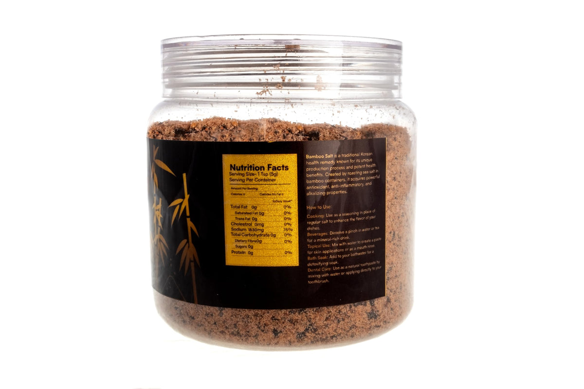 7VED Bamboo Salt, 1kg - Antioxidant, Anti-inflammatory, Supports Joint & Bone Health, Heart Health, Immune Booster, Detoxifier, Alkalizing Effect