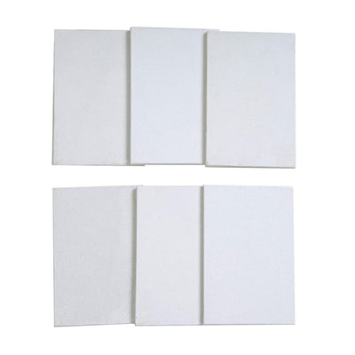 Brustro Canvas Board Medium Grain 4"X6" (Pack of 6)