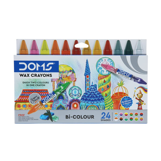 Doms Bi-Colour Wax 12 X 2 Shades