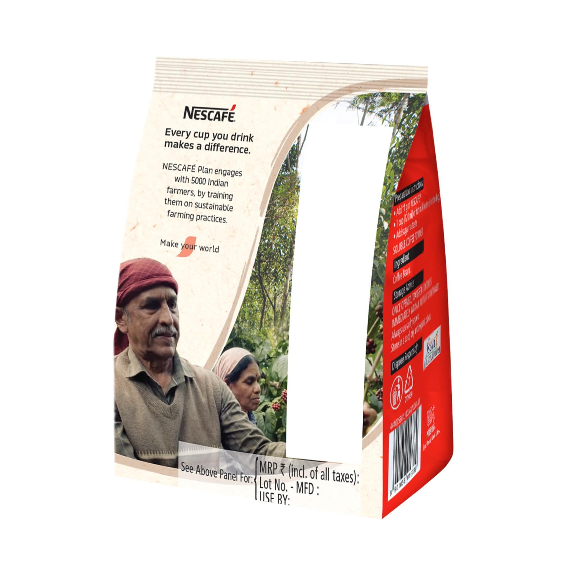 NESCAFE Classic Instant Coffee Powder | Great start to your morning | 100% Pure Coffee | 200g Pouch