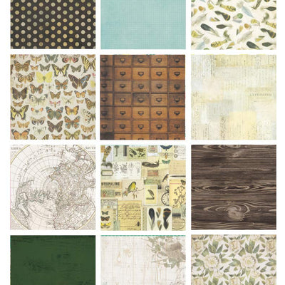 Eno Greeting Pattern Paper Book 25.4 x 25.4 cm (10"X10") Design 17E5205