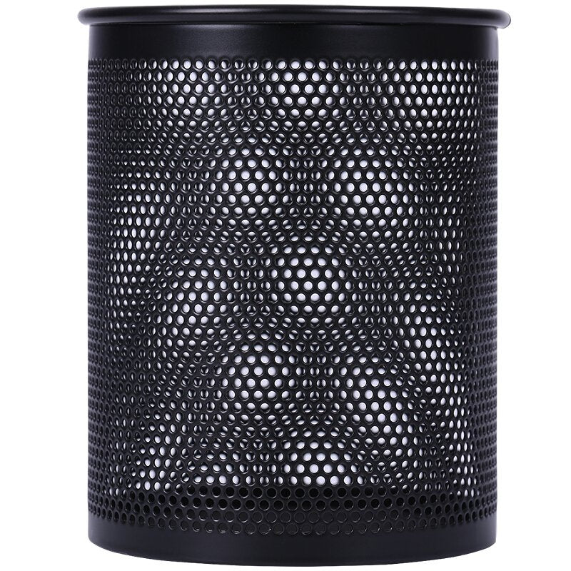 Deli W909 Mesh Pen Holder, Black, Pack of 1 - Color May Vary