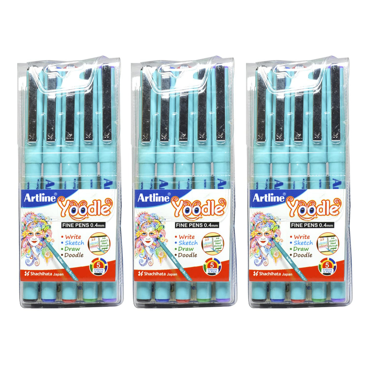 Artline Yoodle 0.4Mm Fine Pen