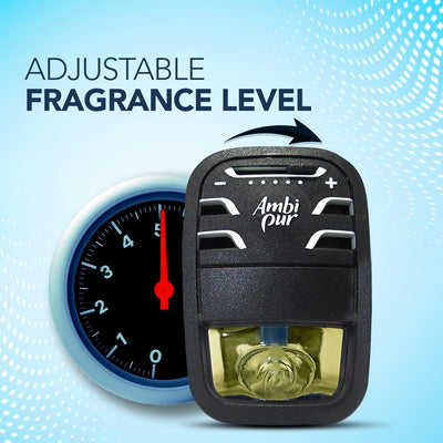 Ambi Pur Exotic Aerosol Jasmine Car Air Freshener Starter Kit (7.5 Ml)