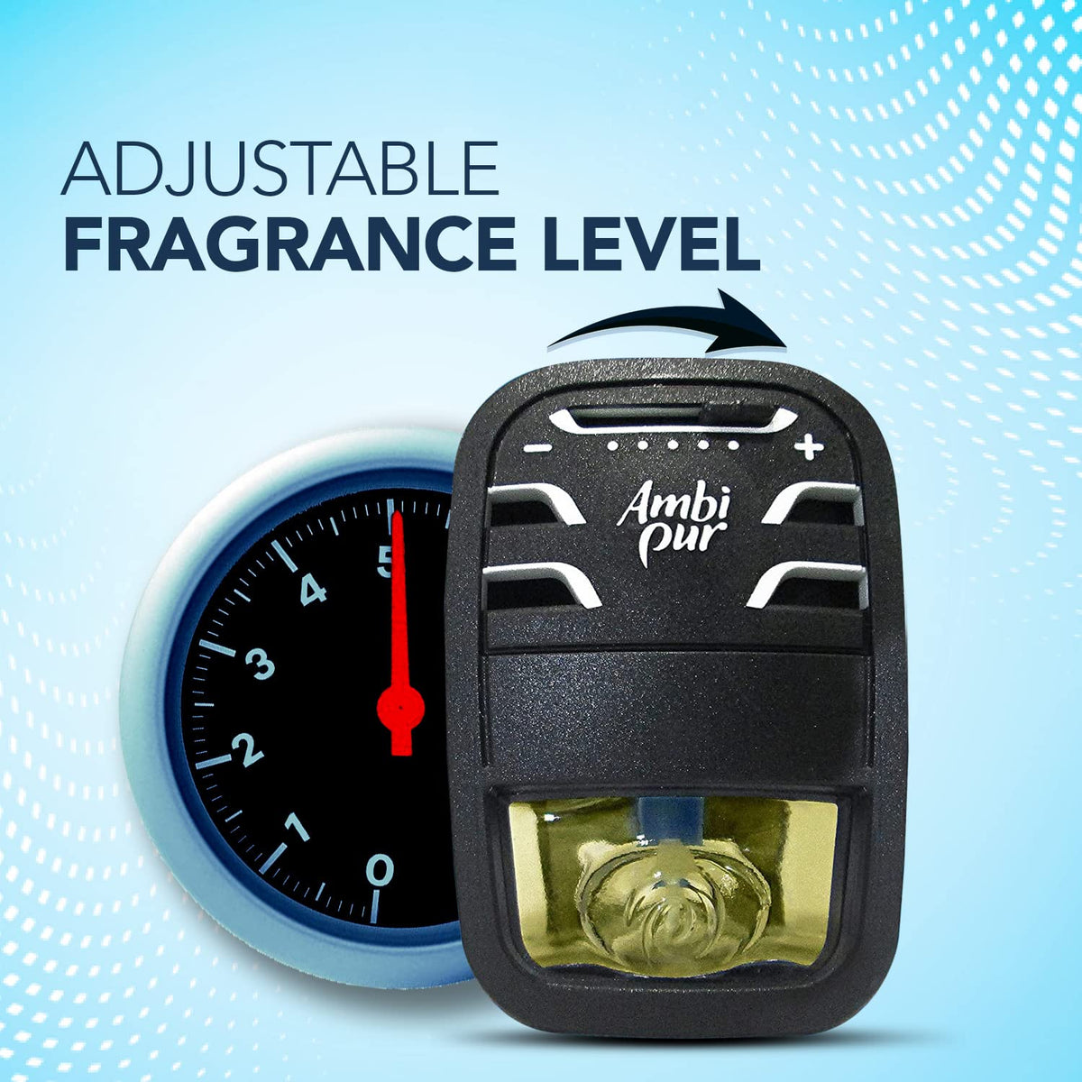 Ambi Pur Exotic Aerosol Jasmine Car Air Freshener Starter Kit (7.5 Ml)