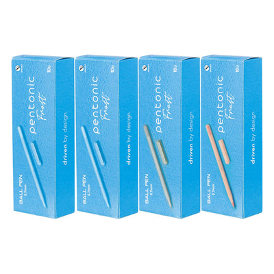 Pentonic 0.7mm Frost Ball Point Pen - Combo