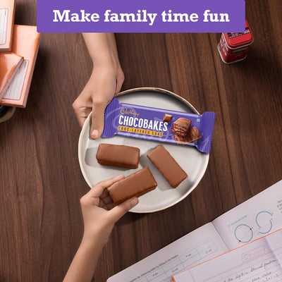 Cadbury Chocobakes ChocLayered Cakes, 126G