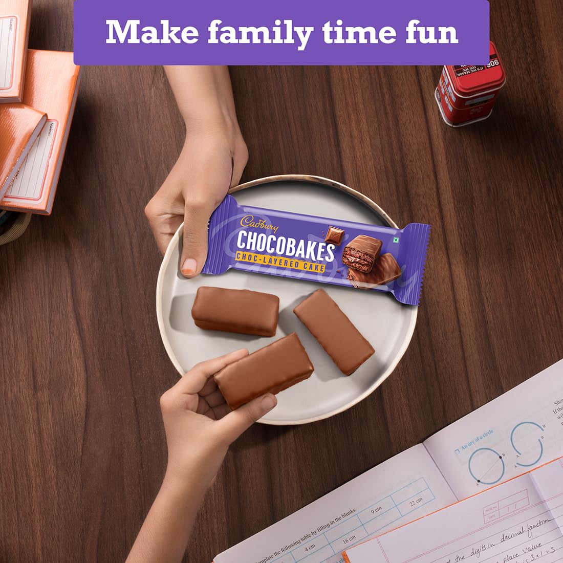 Cadbury Chocobakes ChocLayered Cakes, 126G