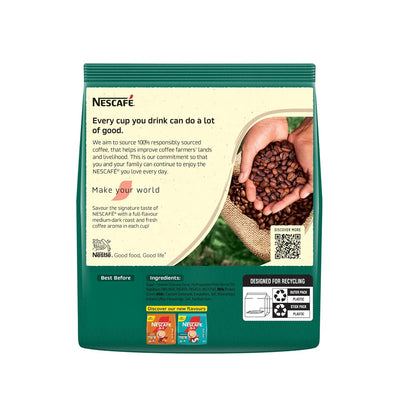 Nescafé 3 in 1 Rich Coffee Powder - 25 Sachets Bag, 475 g