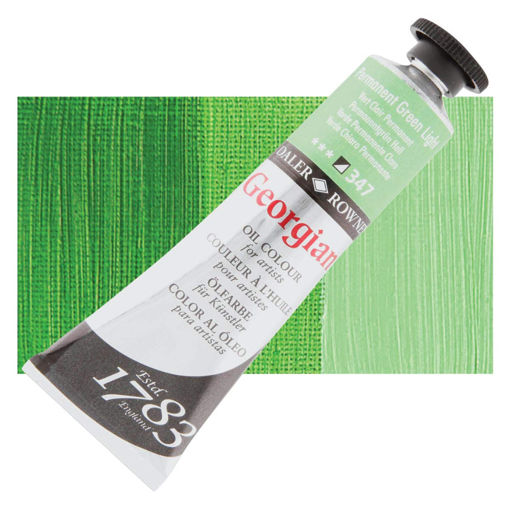 Daler-Rowney Georgian Oil Colour Studio Set With Brush (10X38Ml- Multicolor-910)