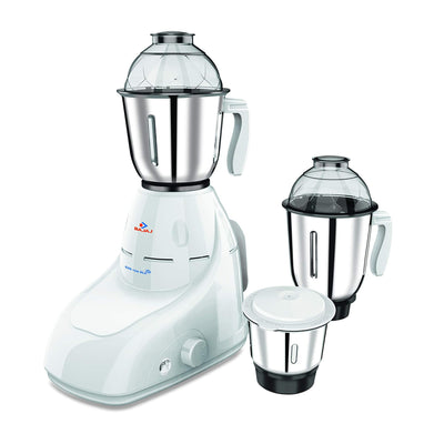 Bajaj GX 8 750 watts DLX 750W Mixer Grinder with 3 Jars, White | Plastic