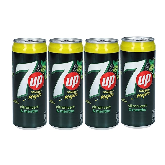 7UP MOJITO - Pack of 4-330ml x 4