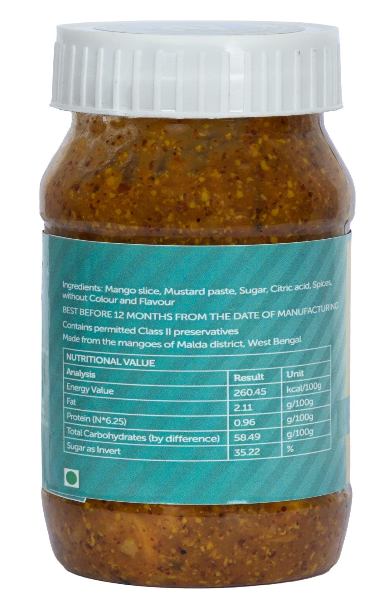 biswa bangla - where the world meets bengal Aam Kasundi (Mango-Mustard Sauce/Pickle) Sweet - 200Gm - Pack Of 2