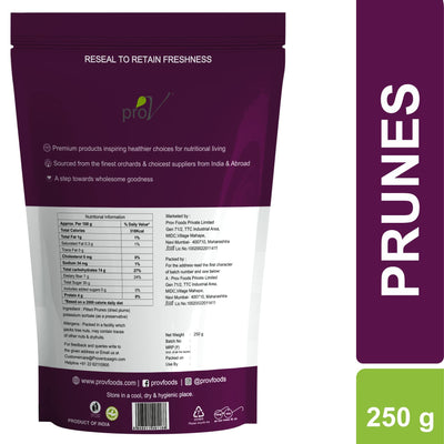 ProV Premium - Prunes 250 gm
