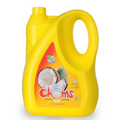CHOMS Cooking Coconut Oil, 100% Pure, Edible (5 Litre)