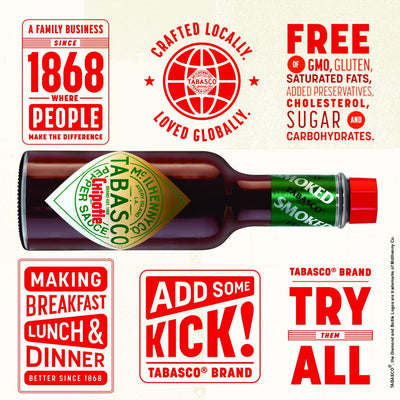 Tabasco Chipotle Pepper Sauce, 60Ml
