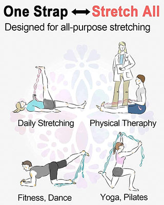 Yoga Stretch Belt 10 Loops