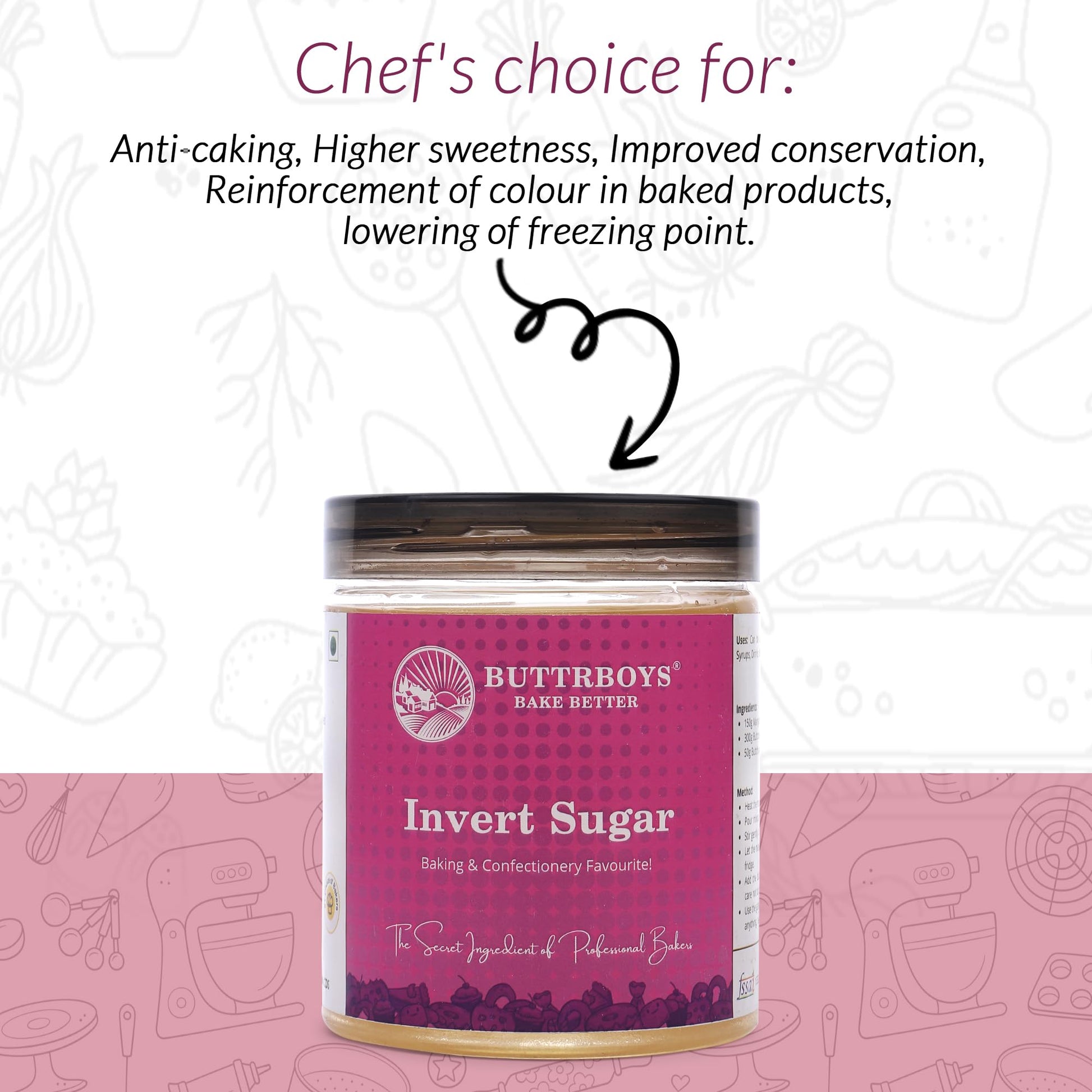ButtrBoys Invert Sugar, 600 Grams