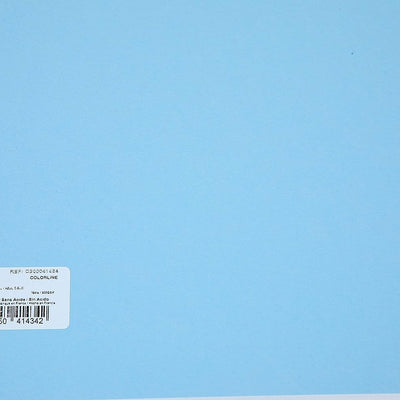 Canson Colorline 300 GSM Grainy 50 x 65 cm Coloured Drawing Paper Sheets(Sky Blue, 10 Sheets)