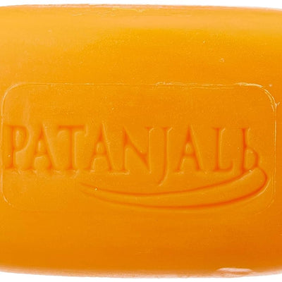10x Patanjali Patanjali Kanti Haldichandan Body Cleanser Soap, 75 g each  (Pack of 10)