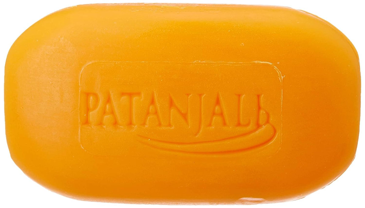 10x Patanjali Patanjali Kanti Haldichandan Body Cleanser Soap, 75 g each  (Pack of 10)