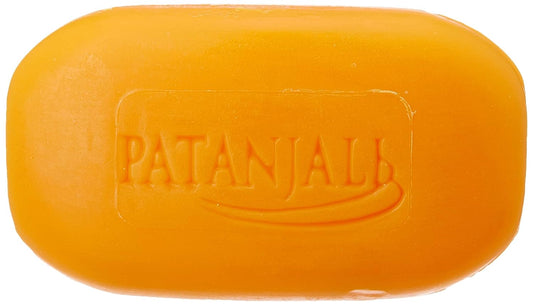 10x Patanjali Patanjali Kanti Haldichandan Body Cleanser Soap, 75 g each  (Pack of 10)