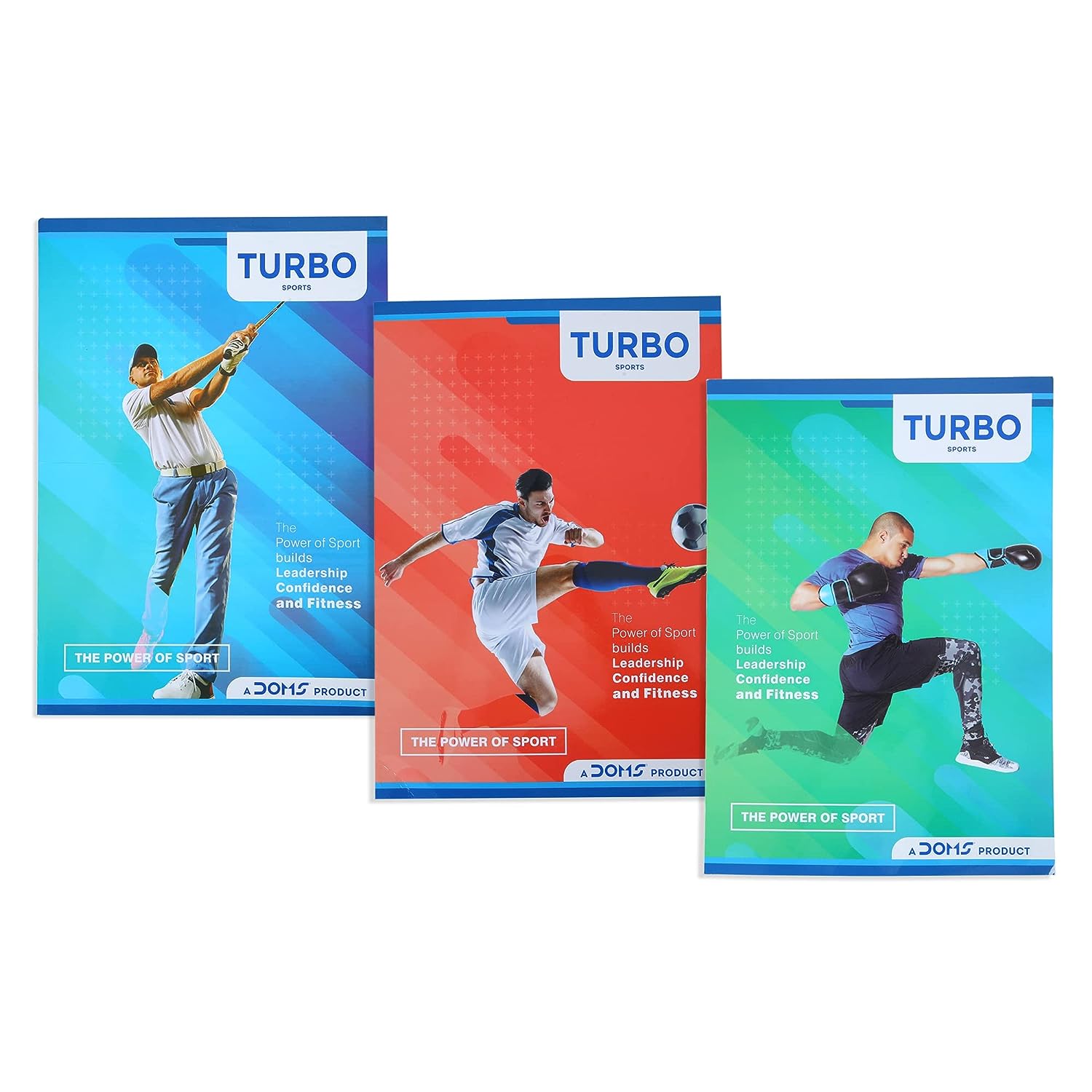Doms The Power Of Sport Series Notebook - A4 - Single Line