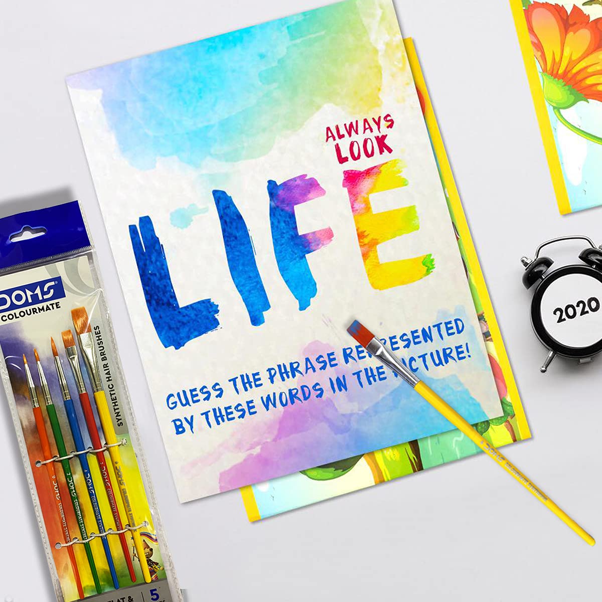 Doms Colourmate Synthetic Paint Brush Set