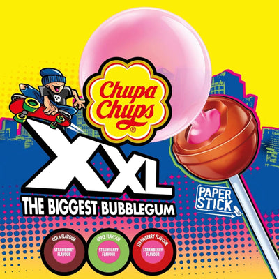 Chupa Chups XXL The Biggest Bubblegum 25 Lollipops (25 X 29g), 725g