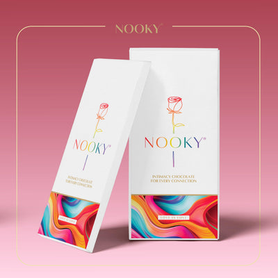 Nooky Premium Aphrodisiac Chocolate for LGBTQ+ | Mood-Enhancing, All-Natural Ingredients | Vegan-Friendly, Decadent Dark Chocolate (pack of 3)