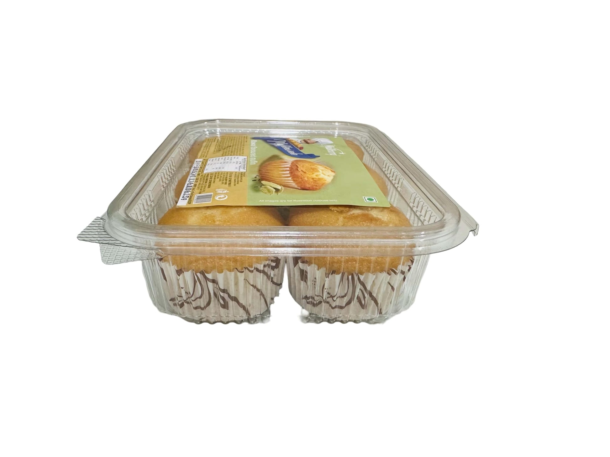 Mulberry Muffinwala Mawa Cake | Choco Flavours | Mono Outer Sliced Cake | Vegetarian Sliced Cake For Kids and Adults | Pack of 4| combo 25 gms Each | 660 gms