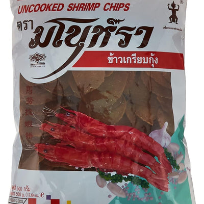 Manora Uncooked Shrimp Chips, 500g