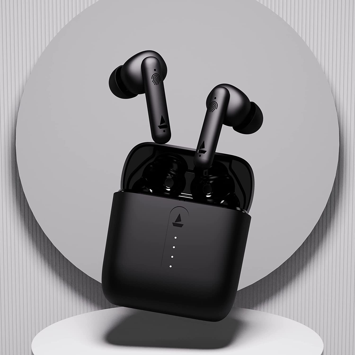 boAt Airdopes 141 Bluetooth Truly Wireless in Ear Headphones  (Bold Black)