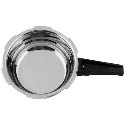 Butterfly Cordial 2, 3 & 5 Litres Outer Lid SS Pressure Cookers | Induction & Gas Stove Compatible | ISI Certified | 2 Years Manufacturer's Warranty