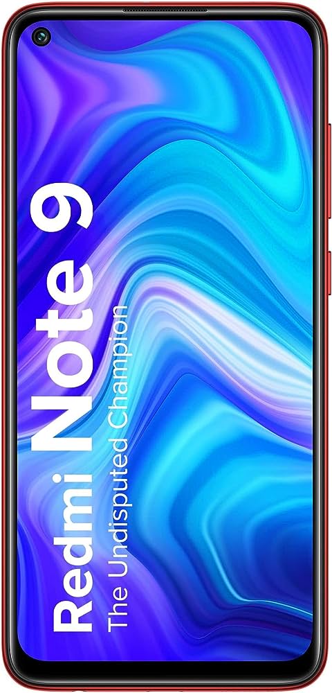 Redmi Note 9 (Scarlet Red, 4GB RAM, 64GB Storage) - 48MP Quad Camera & Full HD+ Display